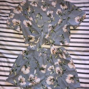 Two Piece Floral Set SO CUTE